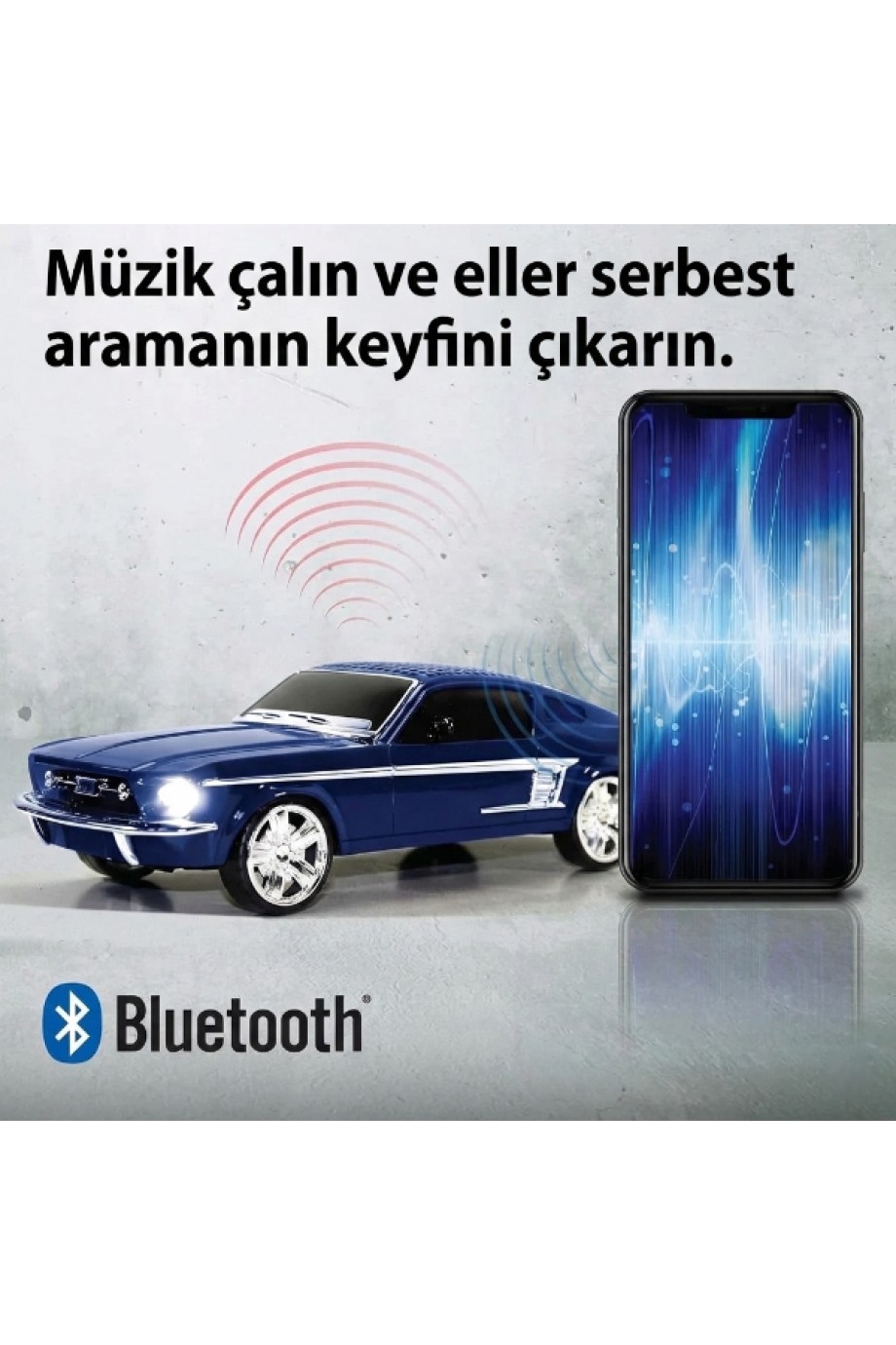 Mustang Tasarımlı Bluetooth Hoparlör Mustang Tasarımlı Bluetooth Hoparlör