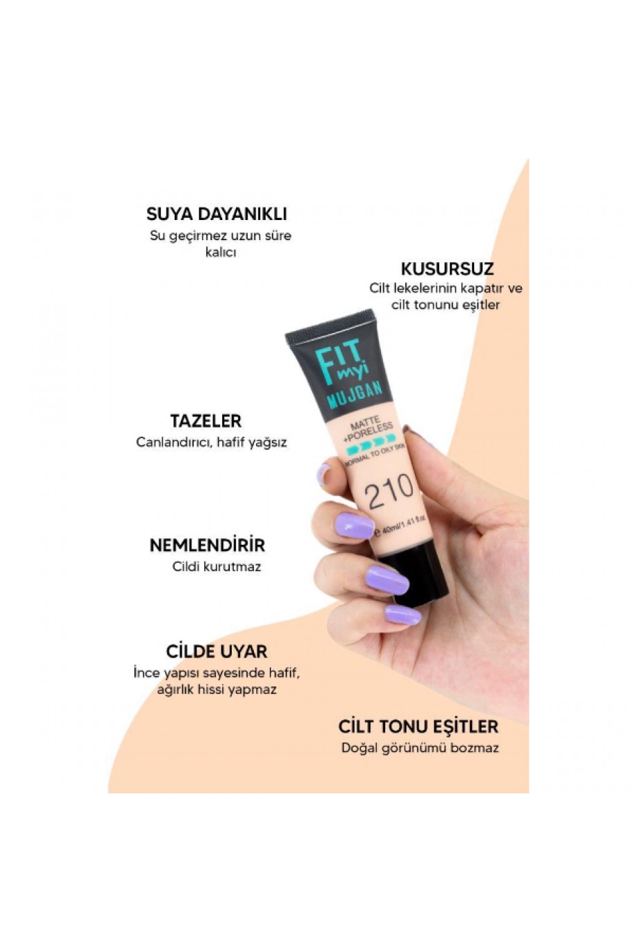 3'lü Fit Myi Tüp Fondöten Seti