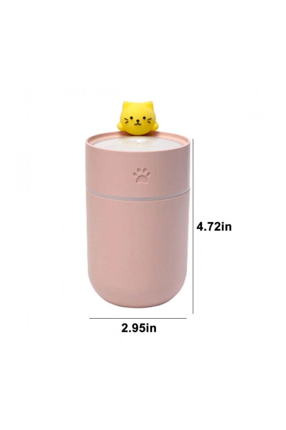 Isınan Kedi Mini USB Sessiz Hava Nemlendiricisi