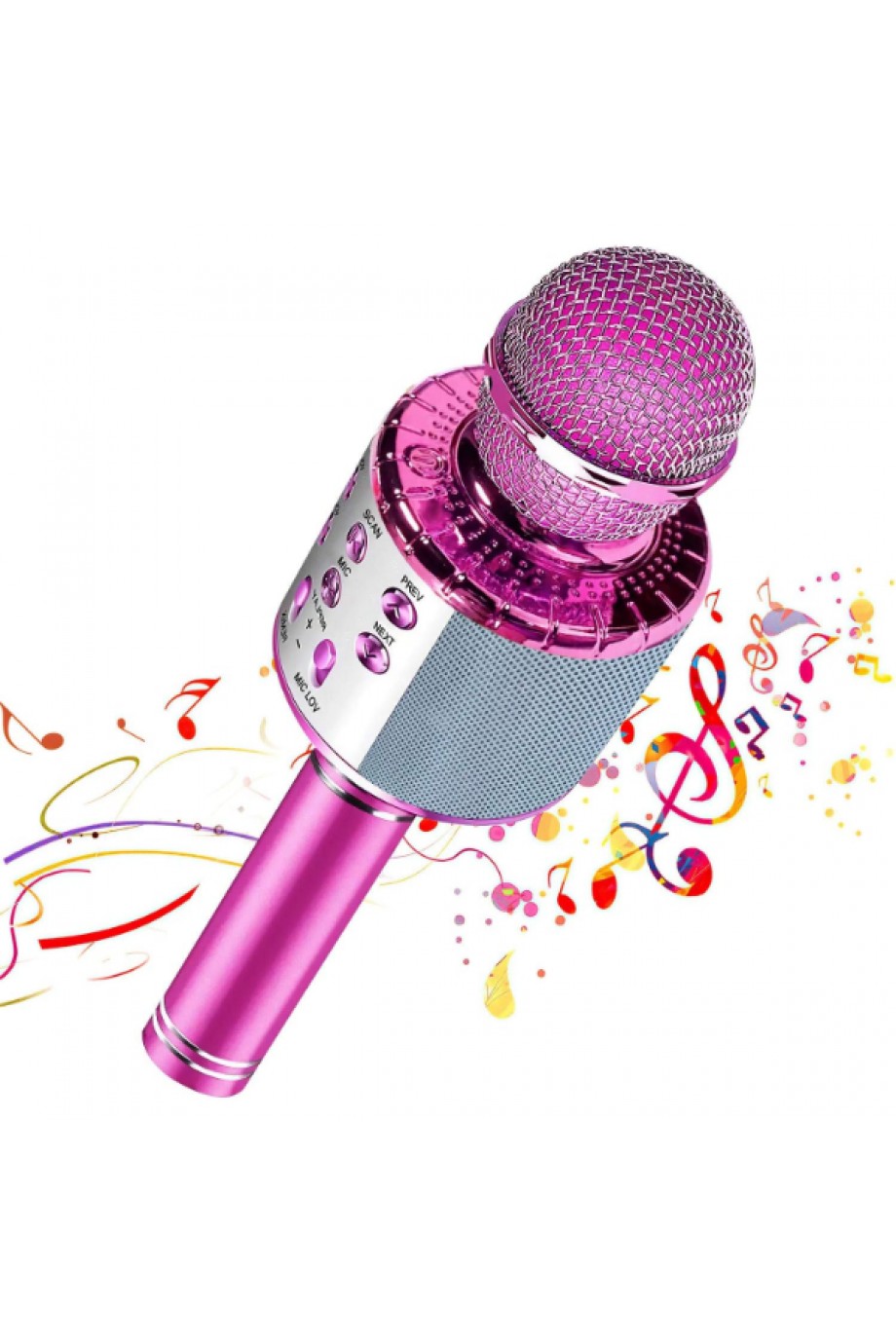 Kablosuz Hoparlörlü Bluetooth Karaoke Mikrofonu