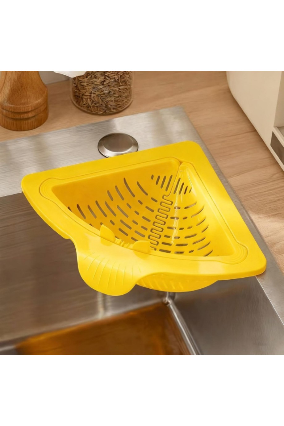 Mutfak ve Banyo Üçgen Lavabo Süzgeci