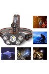 150W 5 LED Ultra Güçlü Kafa Lambası