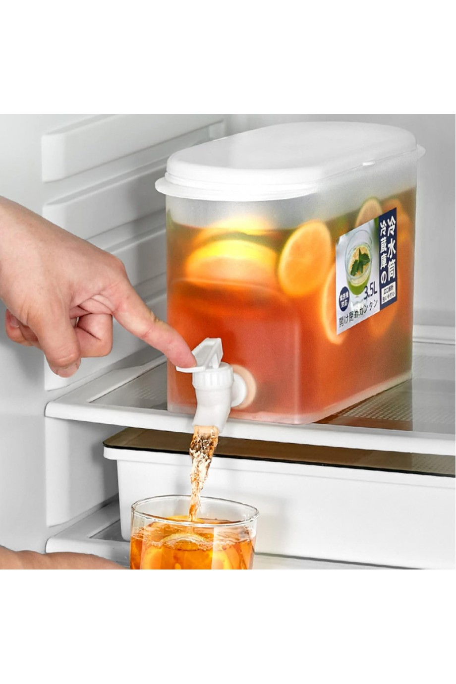 Musluklu İçecek Sebili - Buzdolabı Uyumlu - 3.5 Litre