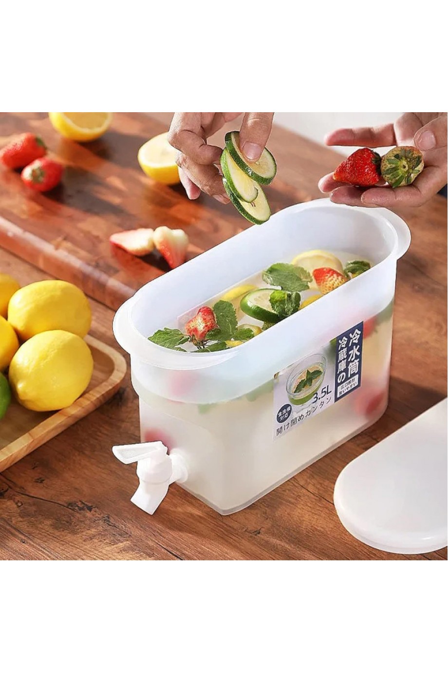 Musluklu İçecek Sebili - Buzdolabı Uyumlu - 3.5 Litre