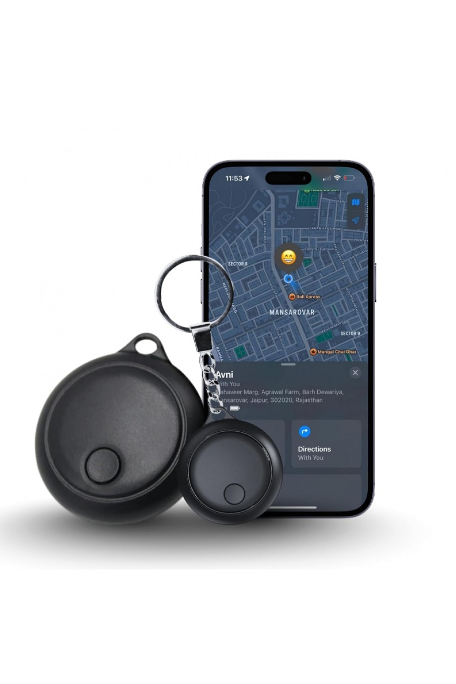 iTag GPS Takip Cihazı - Apple Bul (Find My) Uyumlu
